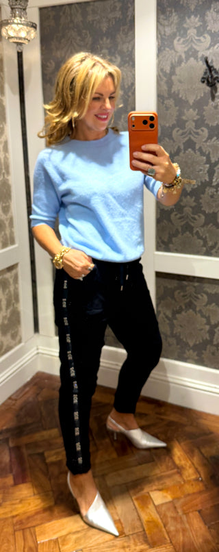 Magic Pant - Navy with studs