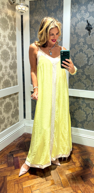 Alba Maxi Yellow Dress