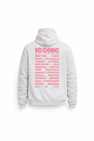 Iconic Hood - Marled Grey