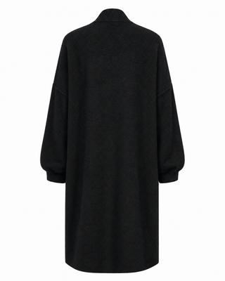 Celeste Longline Cardigan - Black