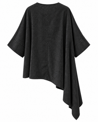 Cleo Asymmetric Jacket - Dark Navy