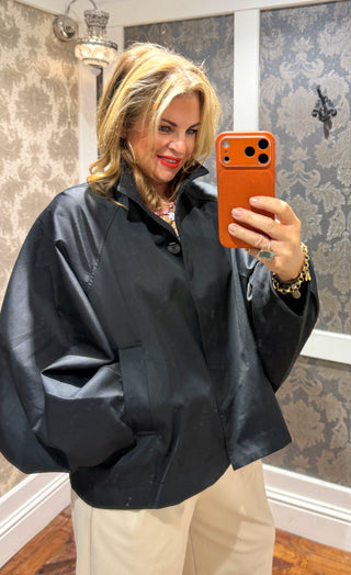 Tavi Wide Sleeve Jacket - Black