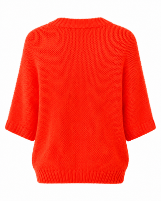 Nico Slogan Knit - Orange