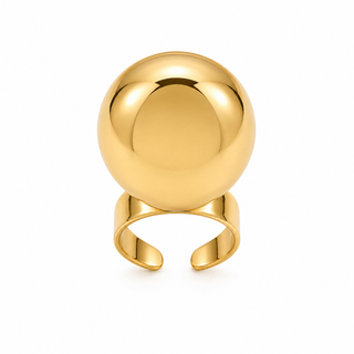 Ring Ball Gold Adjustable