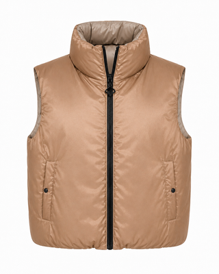 Tessa Reversible Crop Gilet