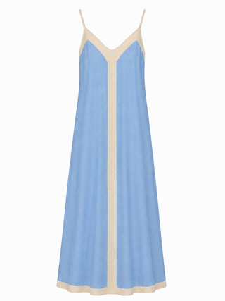Alba Maxi Blue Dress