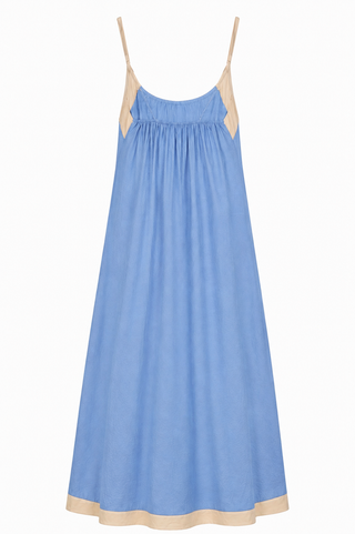 Alba Maxi Blue Dress