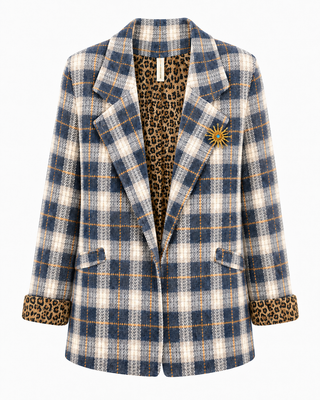 Leo Check Blazer