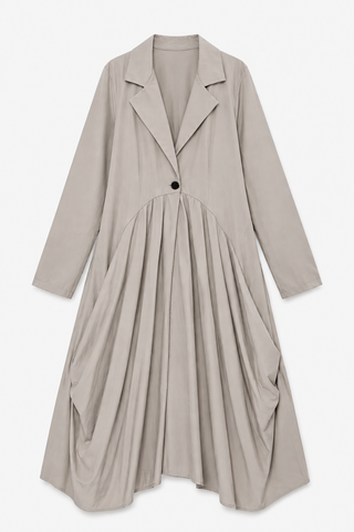 Ballon Designer Coat-Beige