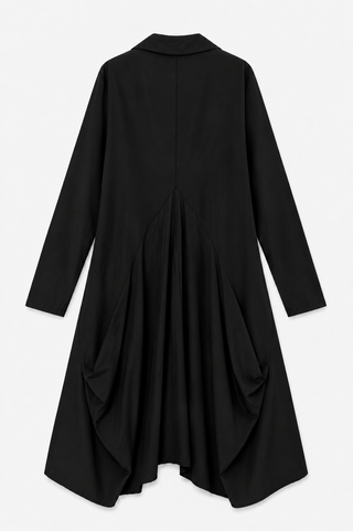 Ballon Designer Coat- Black